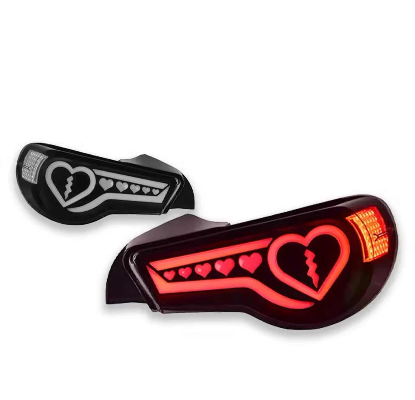 Toyota GT86 Broken Heart LED Taillights