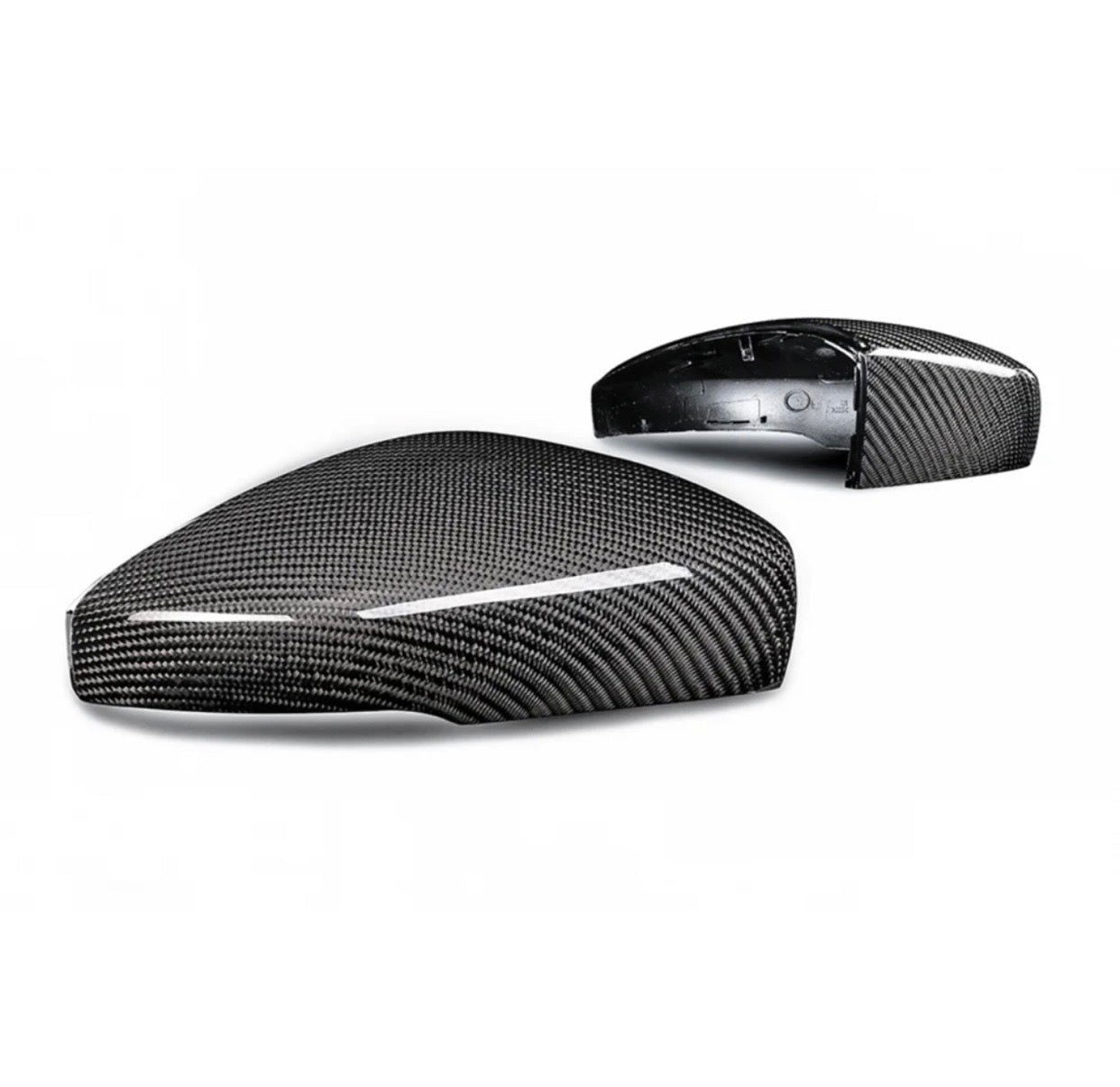 Volkswagen Polo MK5 6R/6C Carbon Fiber Wing Mirror Caps - DTS AUTOMOTIVE