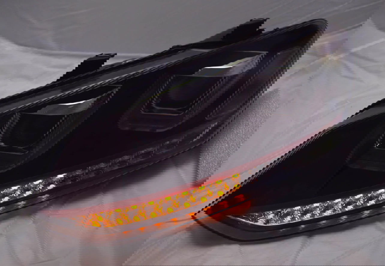 Volkswagen Polo Angel Eyes Headlights 6R/6C MK5 - DTS AUTOMOTIVE