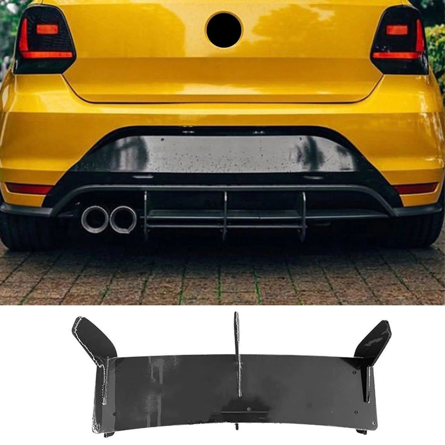 Volkswagen Polo GTI Rear Diffuser 6R/6C MK5 - DTS AUTOMOTIVE