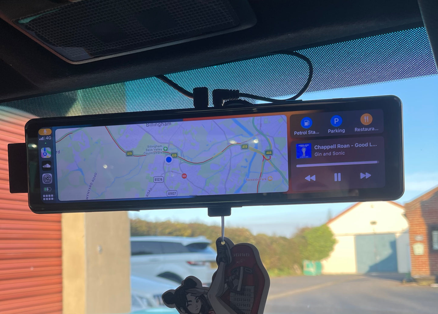 Apple Car Play / Android Auto Rearview Mirror Dashcam