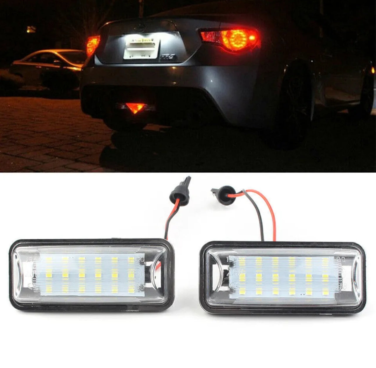 Toyota GT86 License Plate LED Kit
