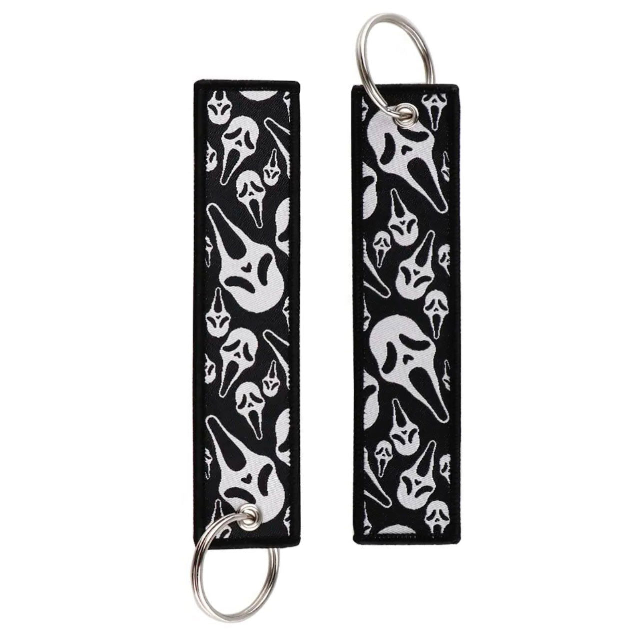 GhostFace Embroidery Keychain - DTS AUTOMOTIVE