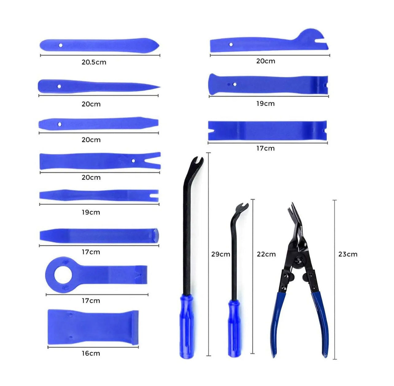 Pry Tool Expert Kit - 19 Piece - DTS AUTOMOTIVE