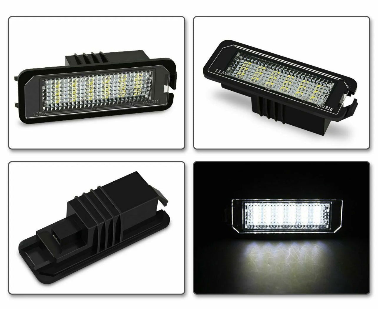 Volkswagen Polo MK5/Scirocco License Plate LED Kit - DTS AUTOMOTIVE