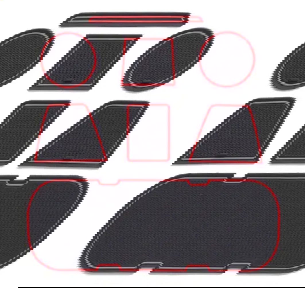 Toyota GT86 Cupholder Mats - DTS AUTOMOTIVE