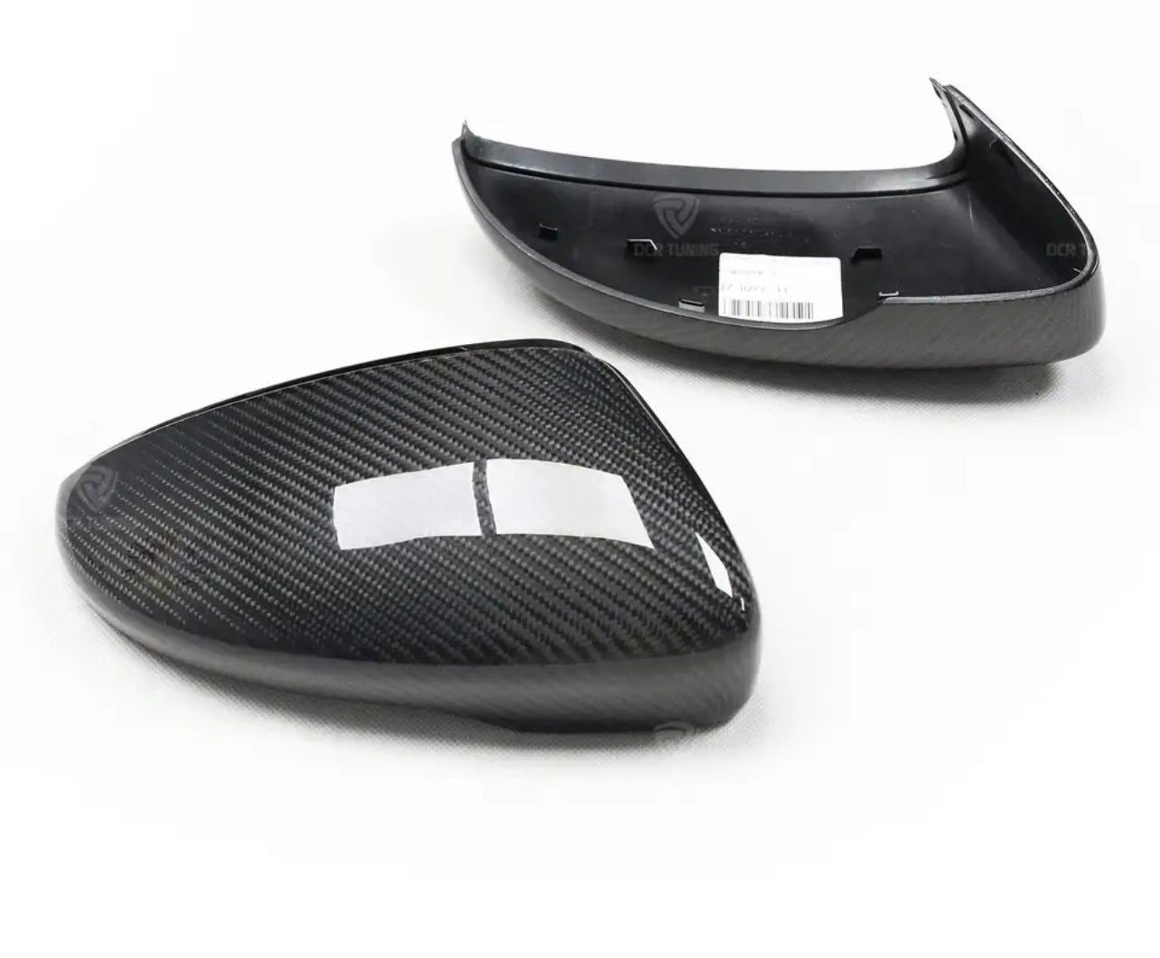 Volkswagen Golf MK7 Real Carbon Fiber Wing Mirror Caps - DTS AUTOMOTIVE