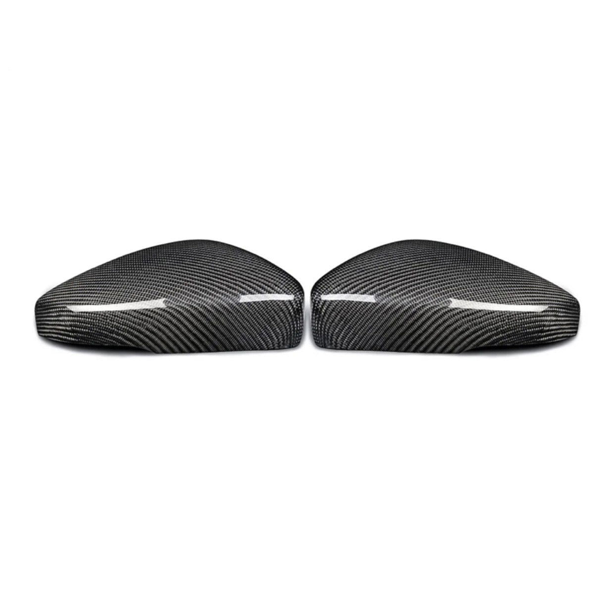 Volkswagen Scirocco Real Carbon Fiber Wing Mirror Caps - DTS AUTOMOTIVE