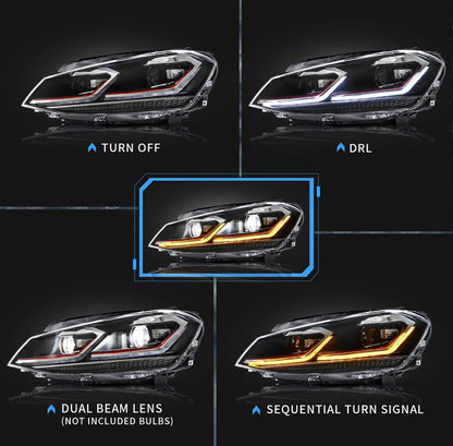 Volkswagen Golf MK7/7.5 VLAND LED Headlights