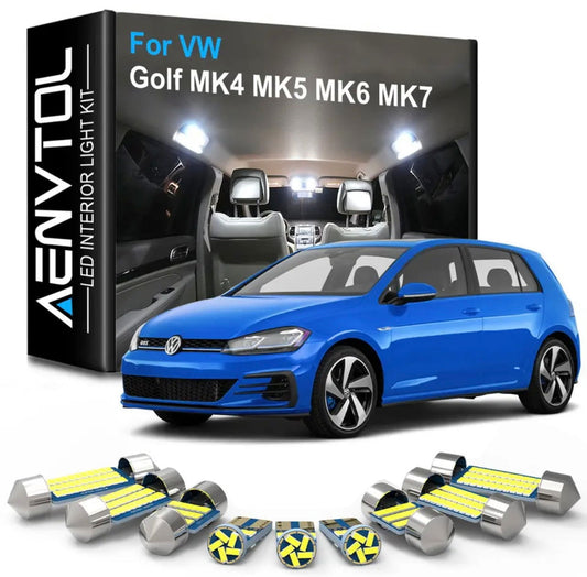 Volkswagen Golf MK7.5/7/6/5/4 Interior LED Kit - DTS AUTOMOTIVE