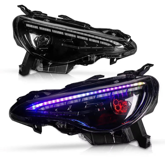Toyota GT86 DTS Custom RGB Headlights
