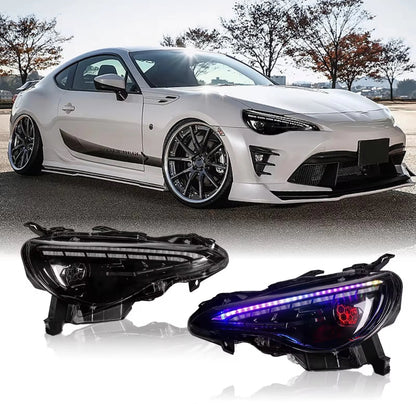 Toyota GT86 DTS Custom RGB Headlights