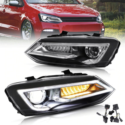 Volkswagen Polo MK5 6R/6C 2009-2017 VLAND Headlights - DTS AUTOMOTIVE