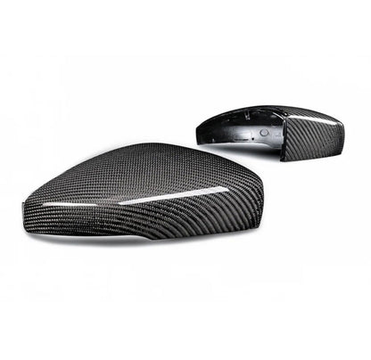 Volkswagen Polo MK5 6R/6C Carbon Fiber Wing Mirror Caps - DTS AUTOMOTIVE