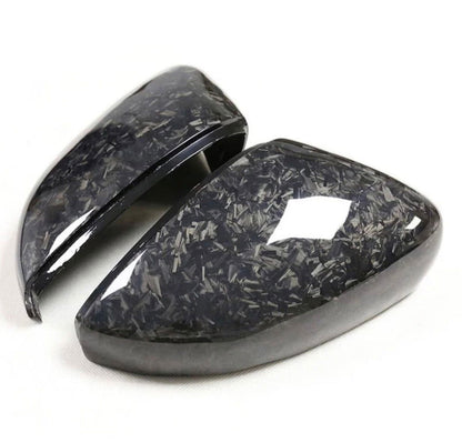 Volkswagen Polo 6R/6C Forged Carbon Wing Mirror Caps - DTS AUTOMOTIVE