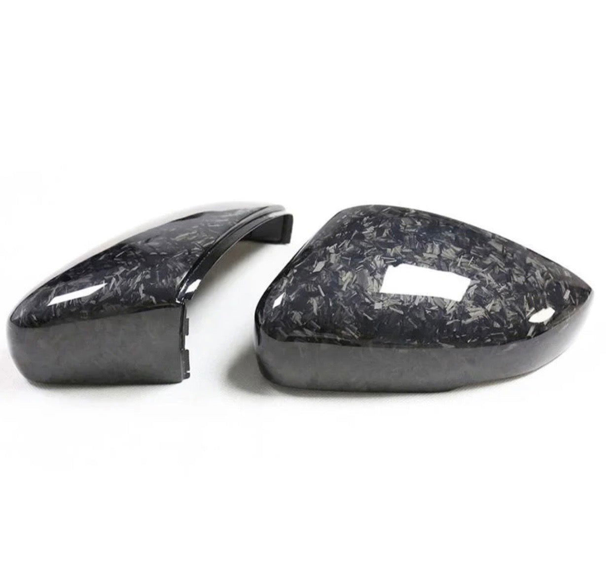 Volkswagen Polo 6R/6C Forged Carbon Wing Mirror Caps - DTS AUTOMOTIVE