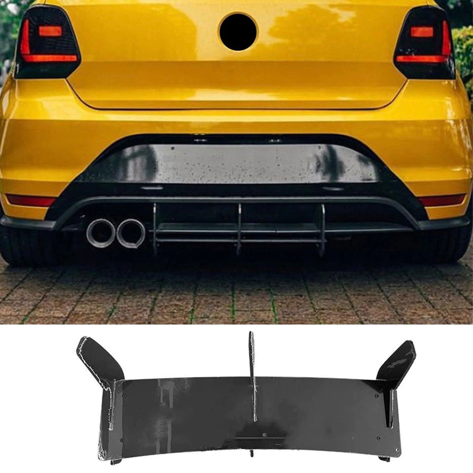 Volkswagen Polo GTI Rear Diffuser 6R/6C MK5 - DTS AUTOMOTIVE