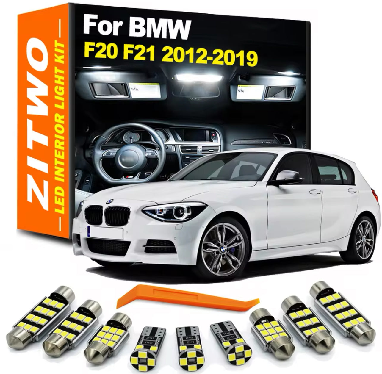 BMW 1-Series 2012-2019 Interior LED Kit