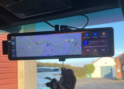 Apple Car Play / Android Auto Rearview Mirror Dashcam