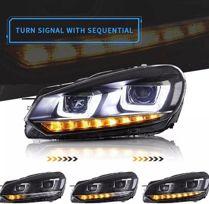 Volkswagen Golf MK6 VLAND Headlights