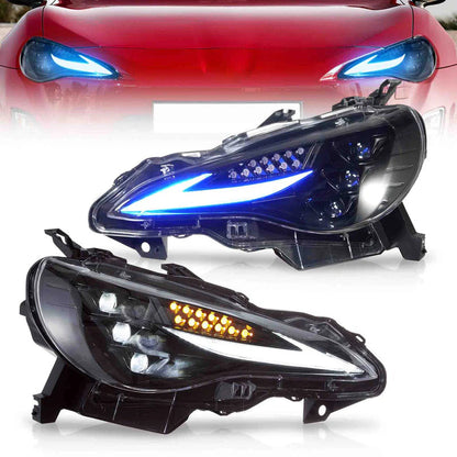 Toyota GT86 VLAND RGB Headlights New Design