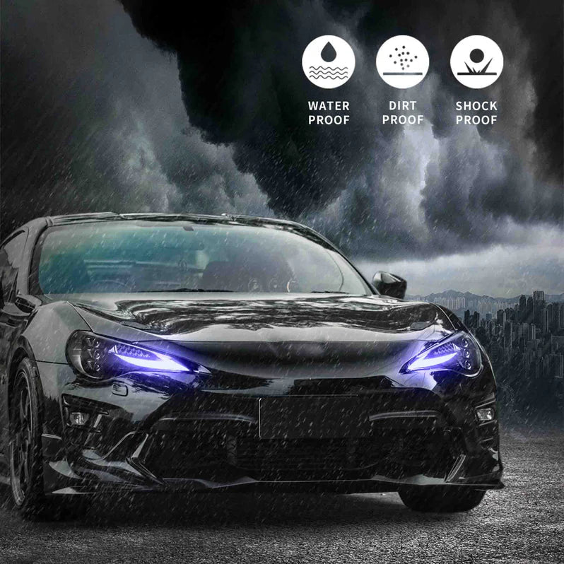 Toyota GT86 VLAND RGB Headlights New Design