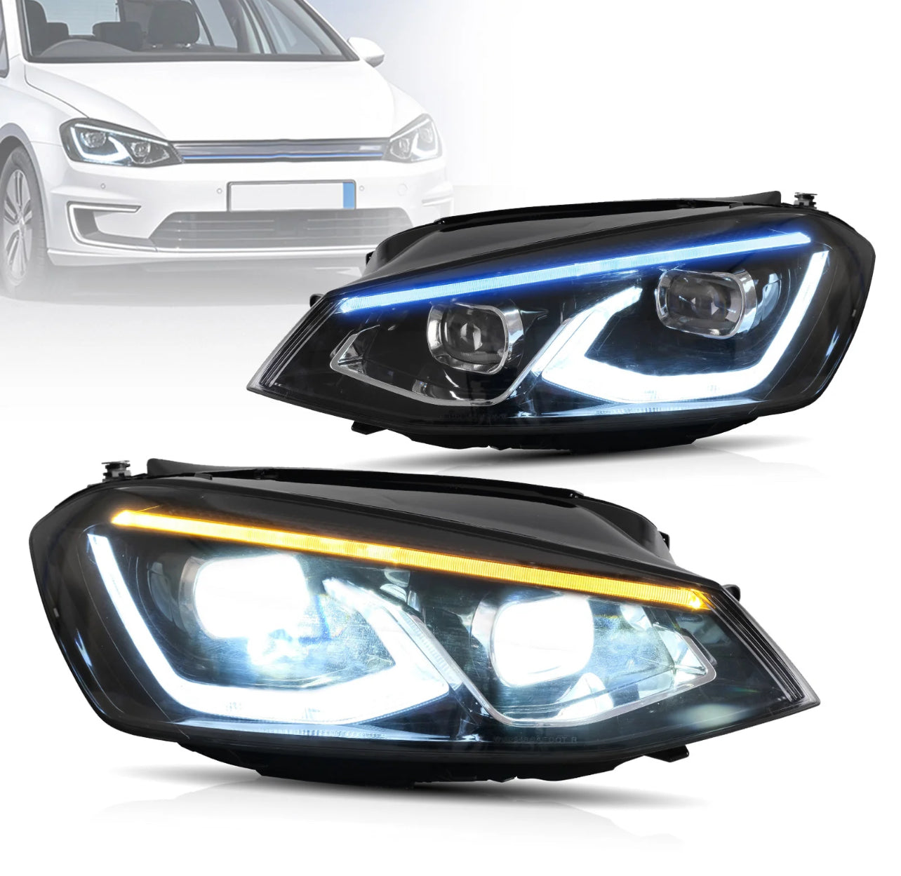 Volkswagen Golf MK7/MK7.5 2013-2017 VLAND Headlights
