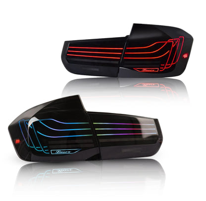 BMW 3 Series F30 F35 2012-2018 DTS Custom RGB Taillights