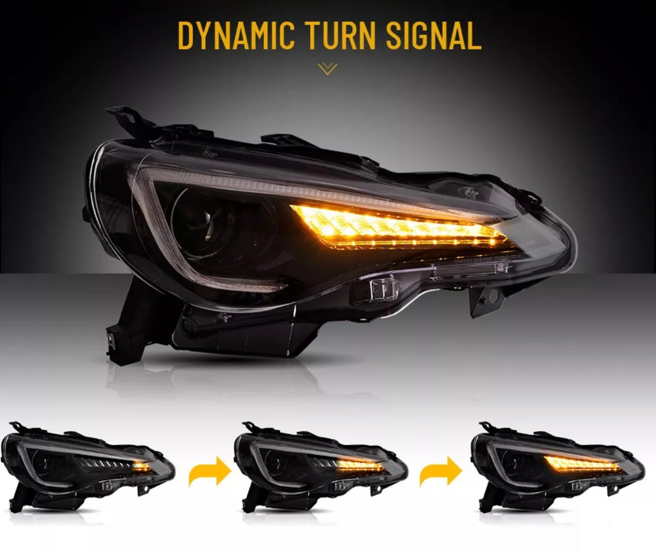 Toyota GT86 VLAND Headlights