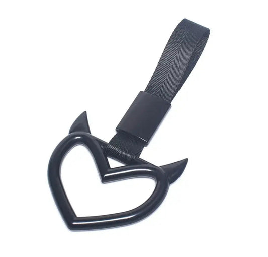 Devil Heart Shaped JDM Tsurikawa - DTS AUTOMOTIVE