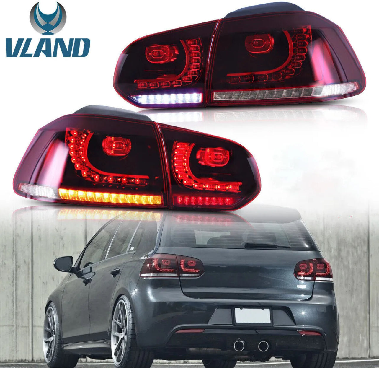 Volkswagen Golf MK6 VLAND Taillights