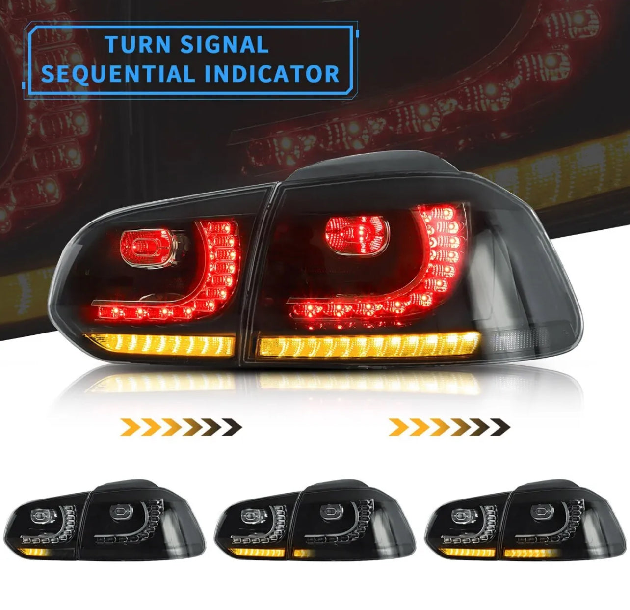 Volkswagen Golf MK6 VLAND Taillights