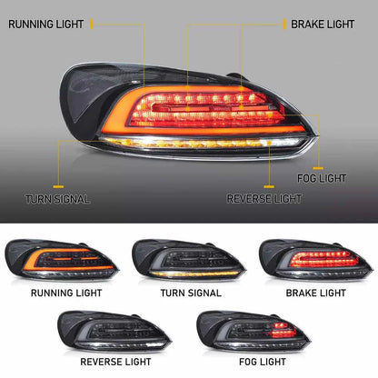 VLAND LED Taillights for Volkswagen Scirocco 2009-2014