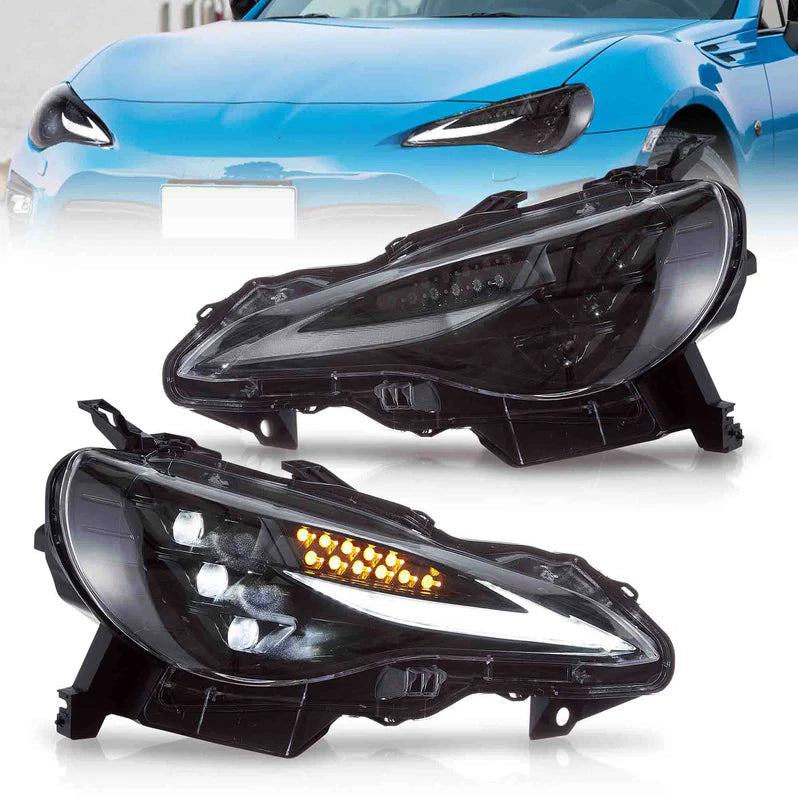 Toyota GT86 VLAND RGB Headlights New Design