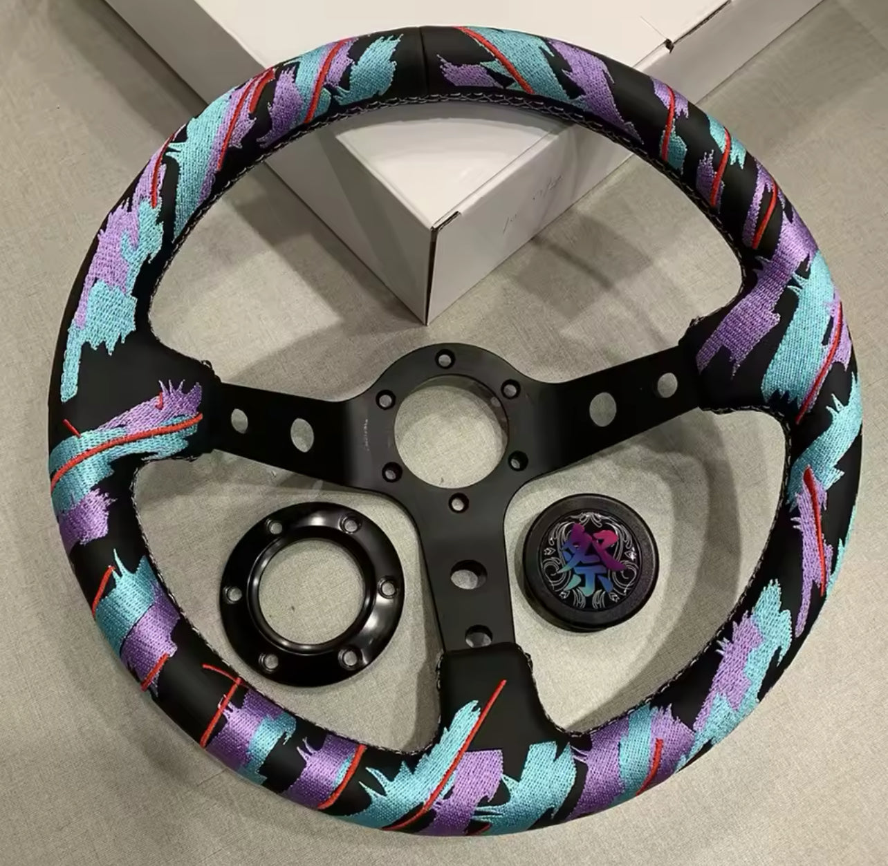 HKS Style Aftermarket Steering Wheel