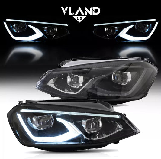 Volkswagen Golf MK7/MK7.5 2013-2017 VLAND Headlights