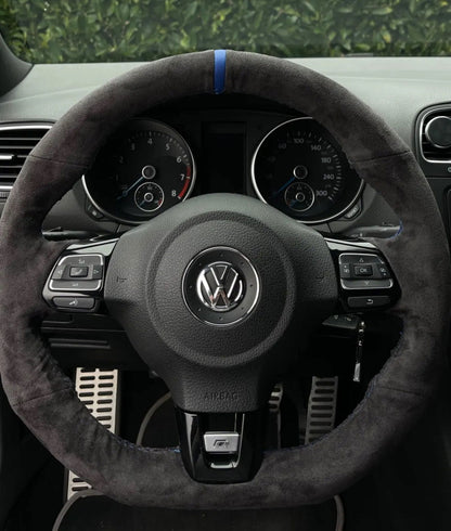 Volkswagen Polo/Scirocco/Golf Custom Steering Wheel Stitch on Cover - DTS AUTOMOTIVE