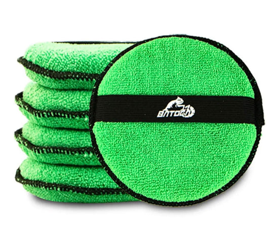 Microfiber Car Wax Applicator Pads - DTS AUTOMOTIVE