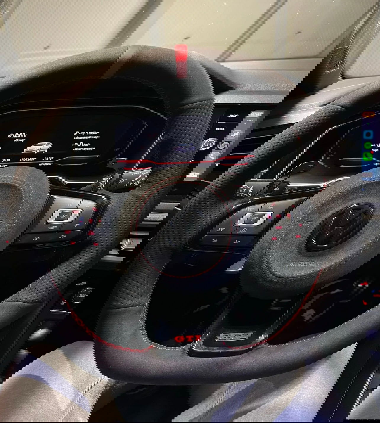 Volkswagen Golf/Polo/Scirocco Custom Steering Wheel Stitch on Cover - DTS AUTOMOTIVE