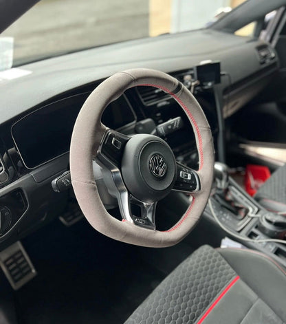Volkswagen Golf/Polo/Scirocco Custom Steering Wheel Stitch on Cover - DTS AUTOMOTIVE