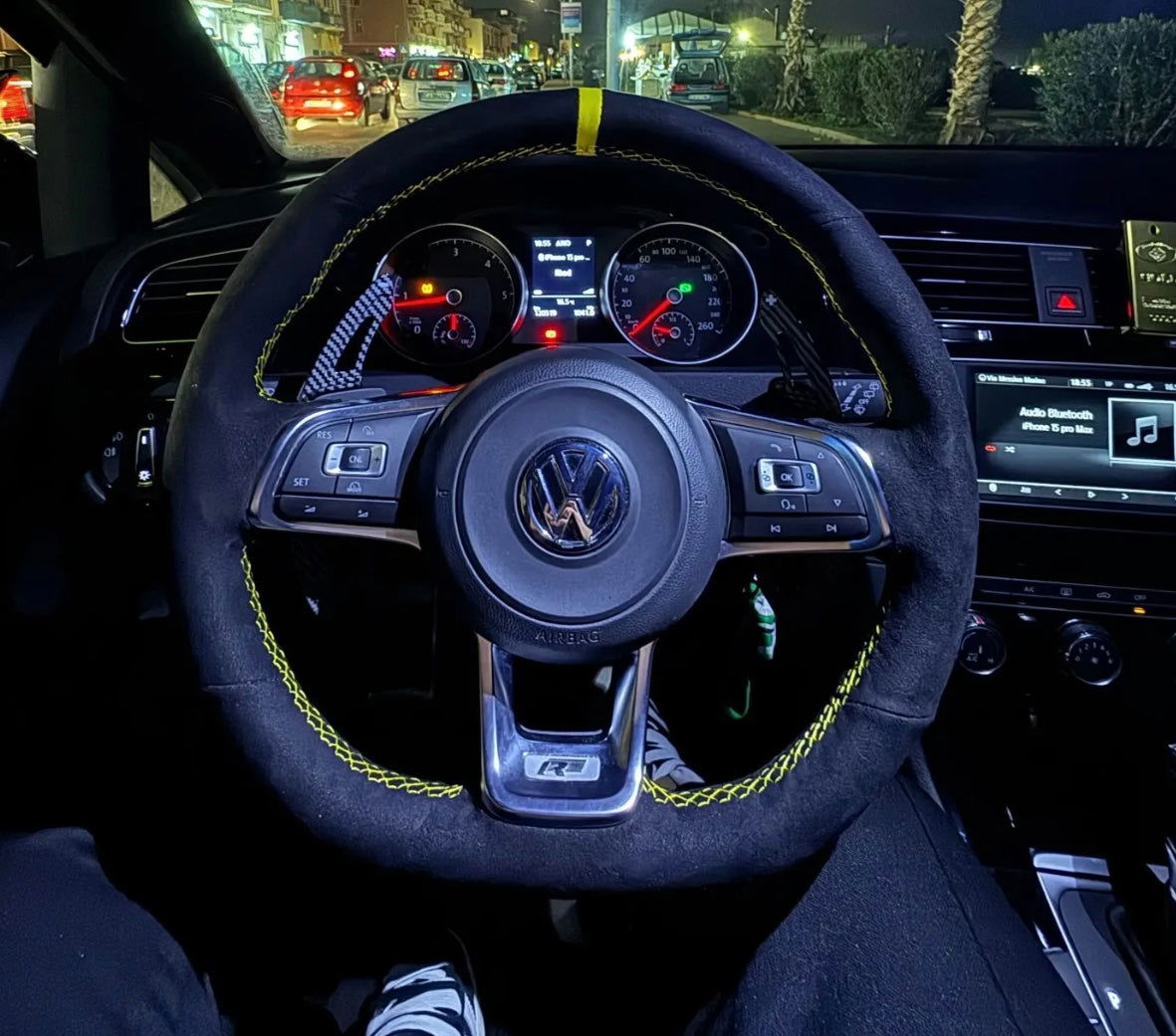 Volkswagen Golf/Polo/Scirocco Custom Steering Wheel Stitch on Cover - DTS AUTOMOTIVE