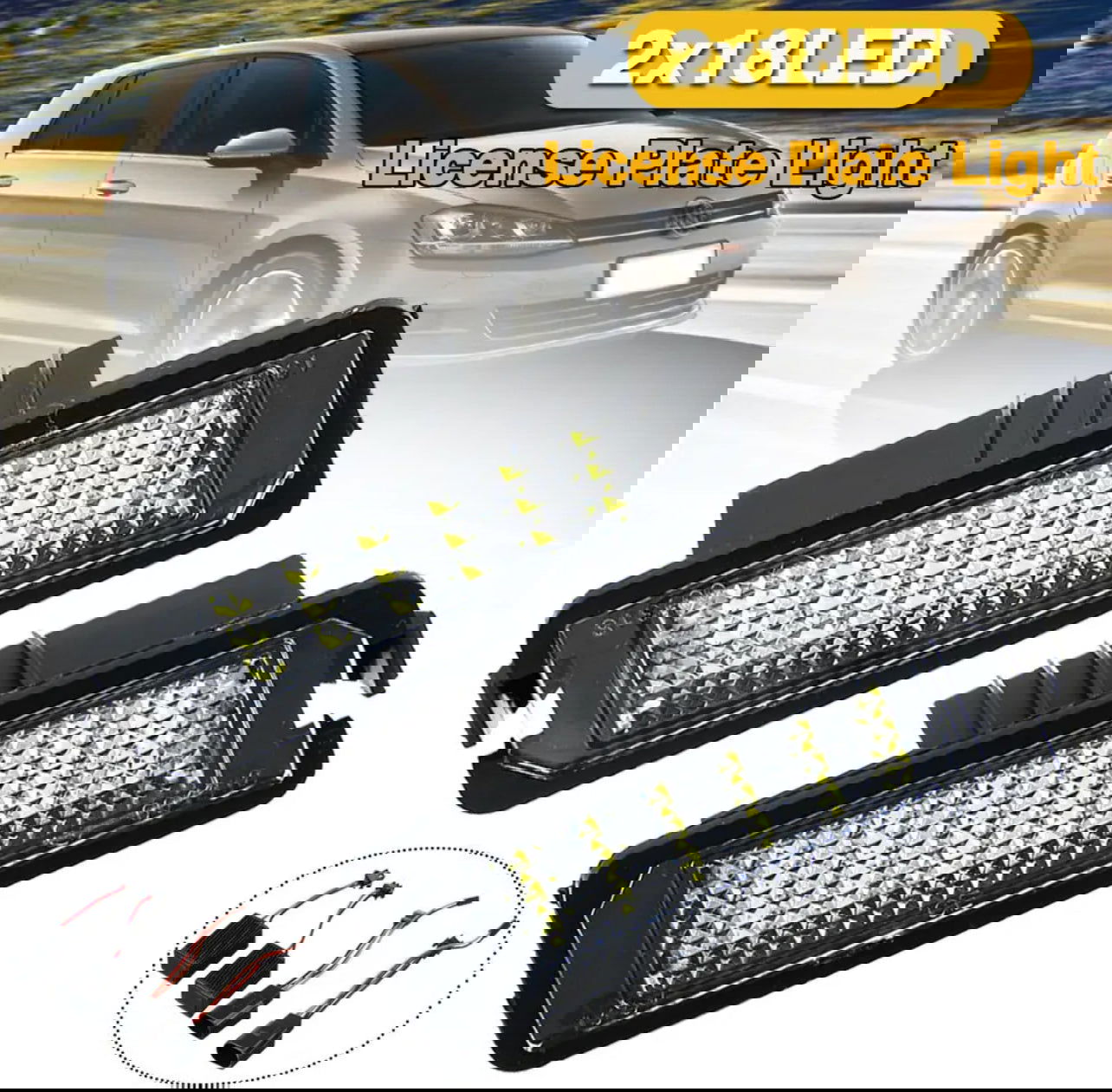 Volkswagen Polo MK5/Scirocco License Plate LED Kit - DTS AUTOMOTIVE