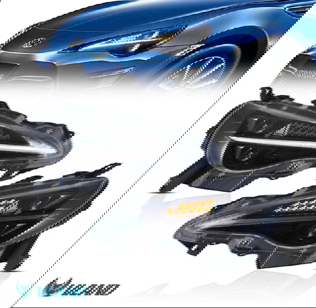 Toyota GT86 VLAND Headlights New Release - DTS AUTOMOTIVE