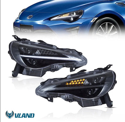 Toyota GT86 VLAND Headlights New Release - DTS AUTOMOTIVE