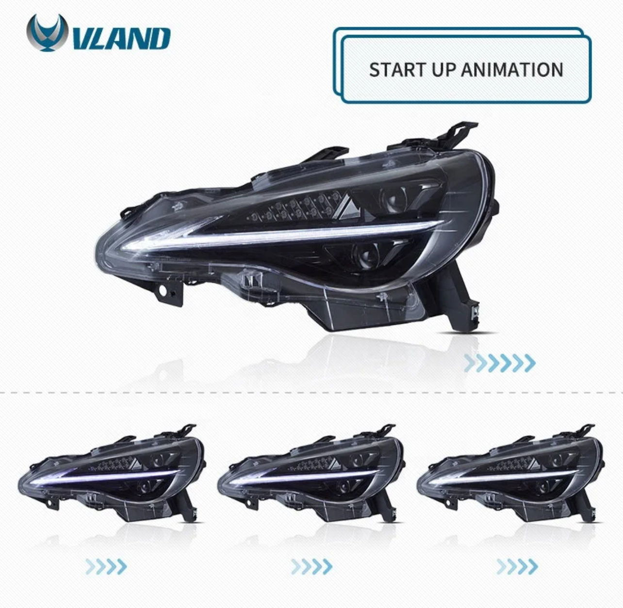 Toyota GT86 VLAND Headlights New Release - DTS AUTOMOTIVE
