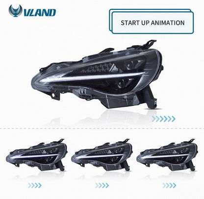 Toyota GT86 VLAND Headlights New Release - DTS AUTOMOTIVE