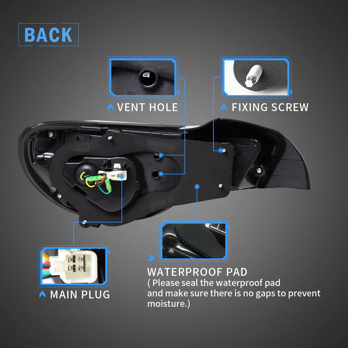Toyota GT86 VLAND Taillights - DTS AUTOMOTIVE