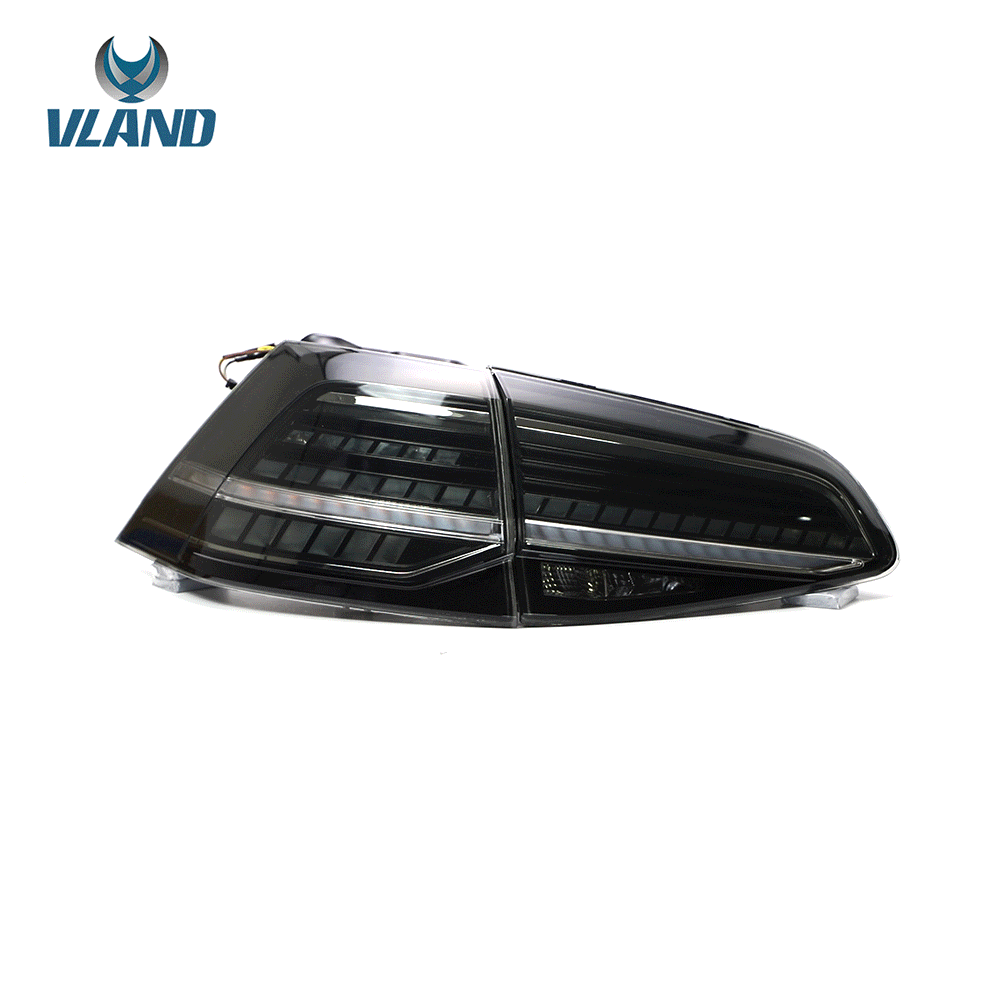 VLAND LED Taillights for Volkswagen Golf 7 MK7 MK7.5 2013-2019 (Not fit for Golf GTI 7.5|Golf R| Wagon|Halogen Models) - DTS AUTOMOTIVE