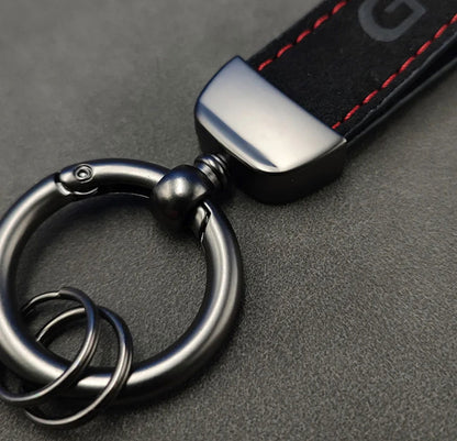 Volkswagen Golf GTD Suede Keychain - DTS AUTOMOTIVE